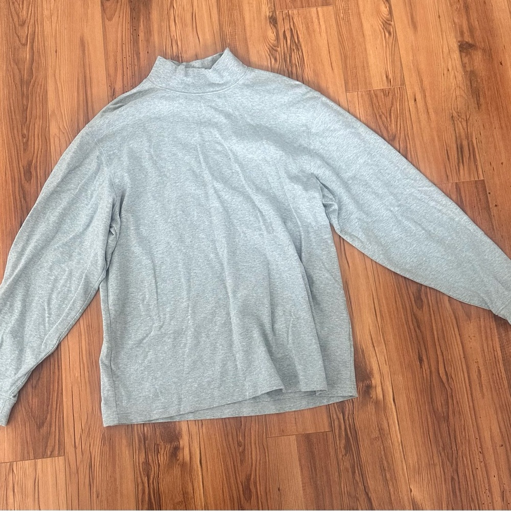 L.L. Bean Light Gray Turtleneck